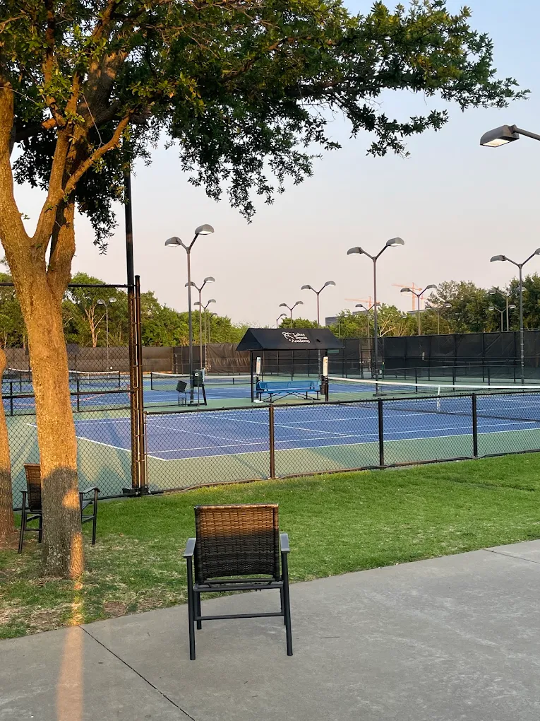 Tennis courts at the nearby Lakes Tennis Academy